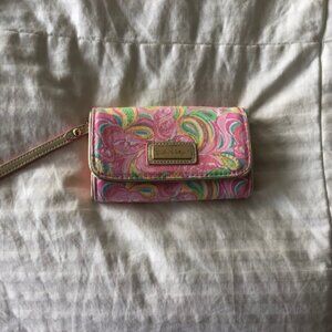 Lilly Pulitzer Wristlet It's A Keeper All Nighter